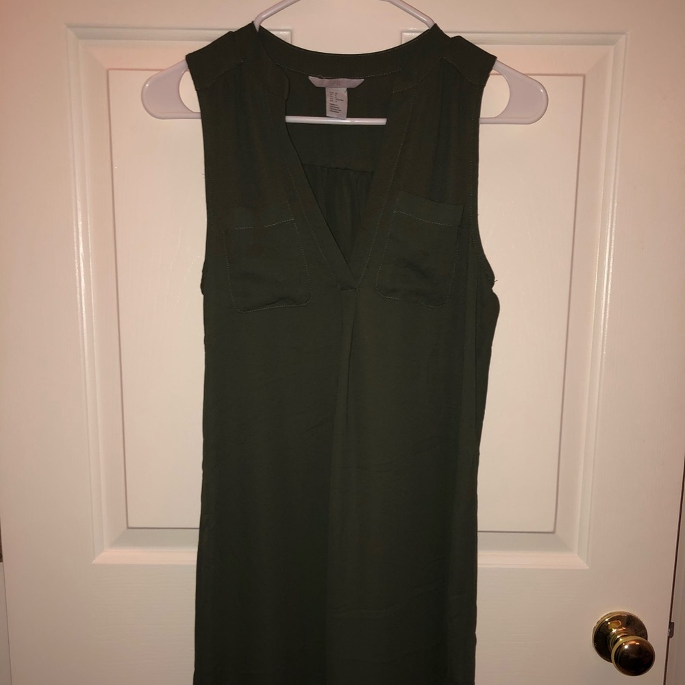 h&m knee length dress